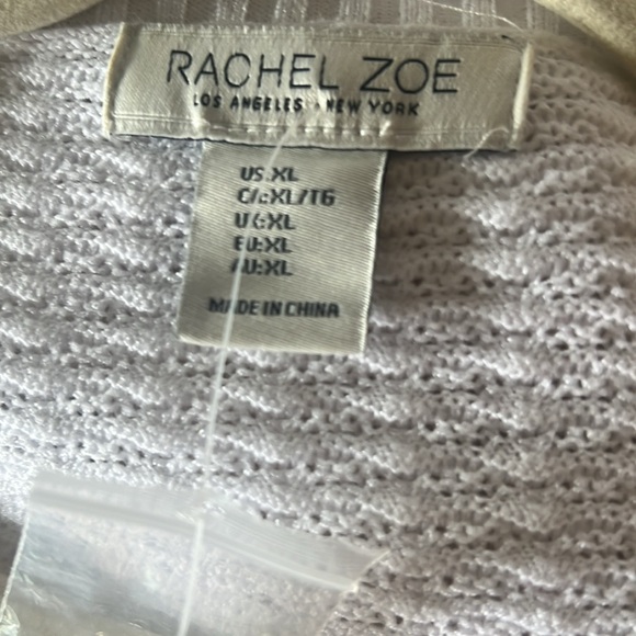 Rachel Zoe White Knit Skirt Set NWT - Picture 3 of 4